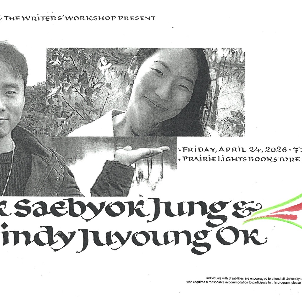 Live from Prairie Lights | Readings from translations of the work of Kim Hyesoon: Jack Saebyok Jung for 'Lady No' & Cindy Juyoung Ok for 'The Hell of That Star'  promotional image