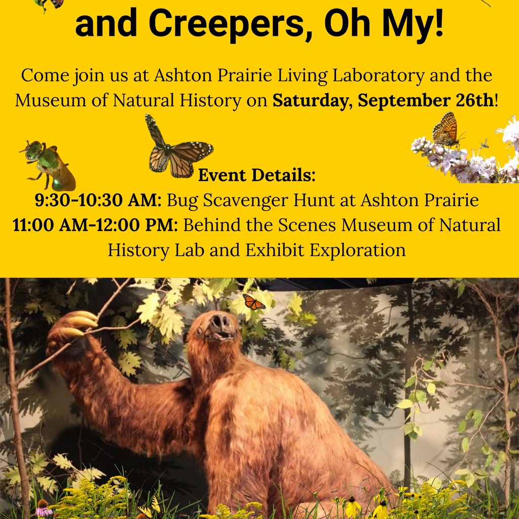 Critters, Crawlers, and Creepers, Oh My! (Private Event for SEES Undergrads + Graduate Students) promotional image