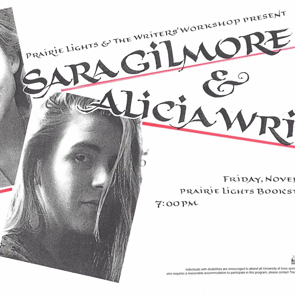 Live from Prairie Lights | Sara Gilmore and Alicia Wright promotional image