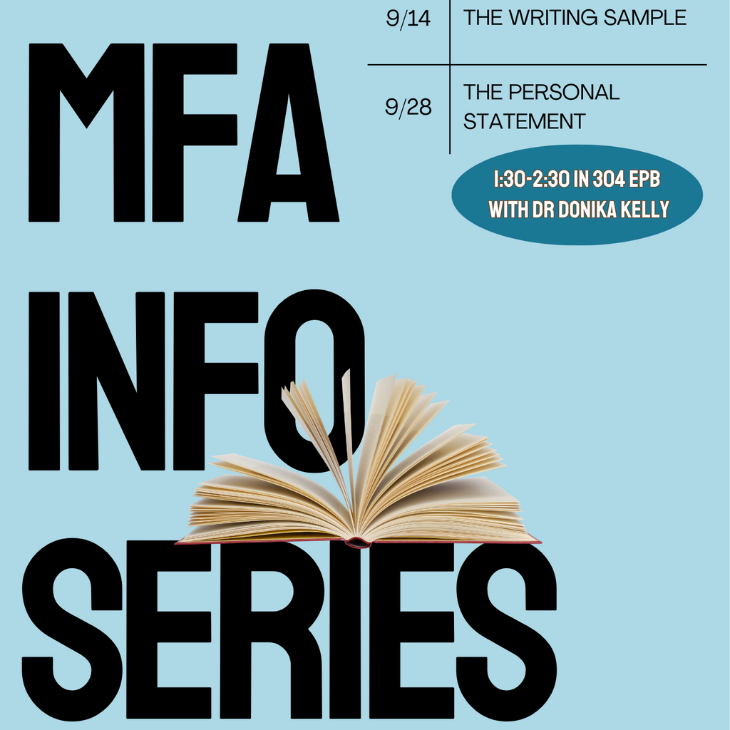 MFA Info Series: The Writing Sample promotional image